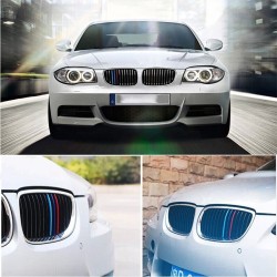BMW M stijl grill sticker - E46 E90 E92 E60 E87 M3 M5 M6Stickers