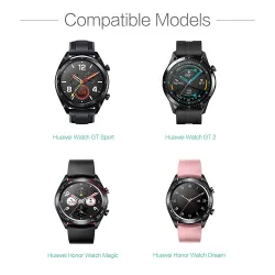 Oplaadstation - USB - basisadapter - snellaadkabel - voor Huawei Watch GT / GT 2Smart-Wear