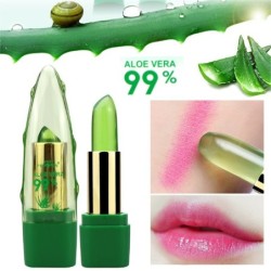 Gelee-Lippenstift - Lipgloss - 99 % Aloe Vera - Farbwechsel bei Temperatur