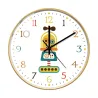 Stylish kids wall clock - quartz - retro robot designClocks