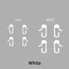 Car door open button exit sticker - for Tesla Model 3 - 8 piecesStickers