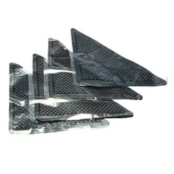 Siliconenstrip - antislip sticker - vloerkleed - mat - 4 stuksMeubels