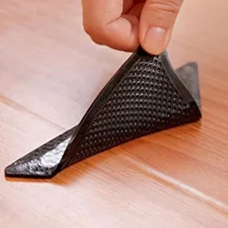 Siliconenstrip - antislip sticker - vloerkleed - mat - 4 stuksMeubels