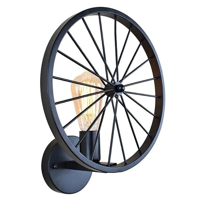 Retro wandlamp - metalen lamp - industrieel wieldesignWandlampen