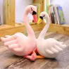 Roze zwaan - knuffel - 30 cmKnuffels