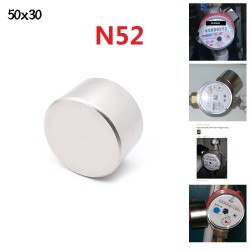 N35 - N40 - N52 - Neodym-Magnet - starke runde Scheibe - 30 * 20 mm - 40 * 20 mm - 50 * 30 mm