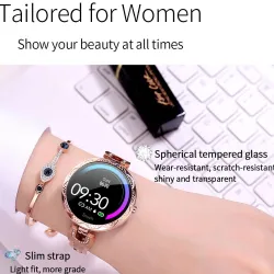Modieuze Smart Watch AK15 - hartslag - fitnesstracker - waterdicht - Bluetooth - Android - IOSSmart-Wear