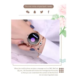 Modieuze Smart Watch AK15 - hartslag - fitnesstracker - waterdicht - Bluetooth - Android - IOSSmart-Wear