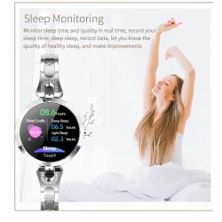 Modieuze Smart Watch AK15 - hartslag - fitnesstracker - waterdicht - Bluetooth - Android - IOSSmart-Wear