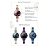 Modieuze Smart Watch AK15 - hartslag - fitnesstracker - waterdicht - Bluetooth - Android - IOSSmart-Wear