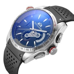 Automatic sports watch - mechanical - Quartz - rubber strap