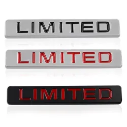 LIMITED - metalen embleem - badge - autostickerStickers