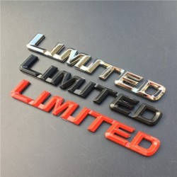 LIMITED - Metallemblem - Autoaufkleber