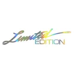 LIMITED EDITION - kleurrijke lasercut - autostickerStickers