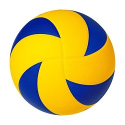 Beachvolleyballball - blau-gelb