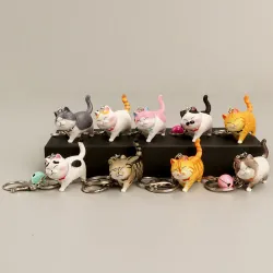 Hars kat - sleutelhangerSleutelhangers