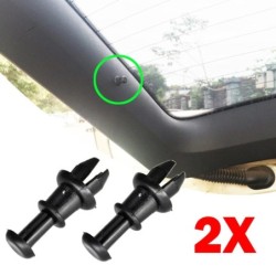 Car boot parcel shelf - string clip - hook - for Audi - 2 pieces