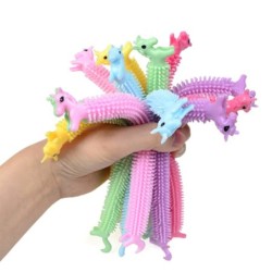 Soft unicorn - elastic rubber - pull rope - toyToys