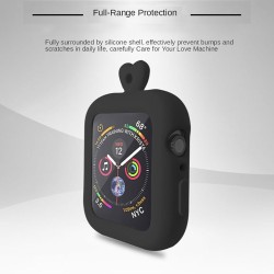 Siliconen beschermhoes voor Apple Watch - met ketting - 38 mm - 40 mm - 42 mm - 44 mmAccessoires