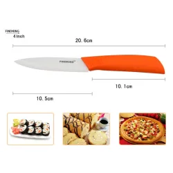 Keramische messenset - 3" 4" 5" 6" inch met dunschiller / coversKeramisch