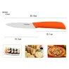 Keramische messenset - 3" 4" 5" 6" inch met dunschiller / coversKeramisch
