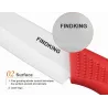 Keramische messenset - 3" 4" 5" 6" inch met dunschiller / coversKeramisch
