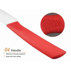 Keramische messenset - 3" 4" 5" 6" inch met dunschiller / coversKeramisch