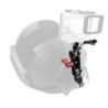 Aluminiumarm - Helmhalterung - 360-Grad-Anpassung - für GoPro