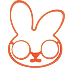 Siliconen eiervormer - pannenkoek - konijnvormEiervormers