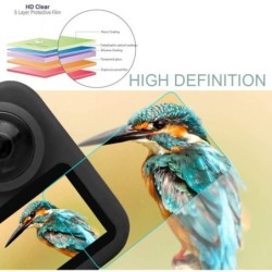 Silikon-Objektivabdeckung - Displayschutz aus gehärtetem Glas - für GoPro Max