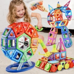 Magnetische bouwstenen - bouwset - groot formaat - educatief speelgoedConstructie