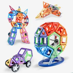 Magnetische bouwstenen - bouwset - groot formaat - educatief speelgoedConstructie