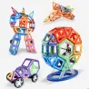 Magnetic building bricks - construction set - big size - educational toyConstruction