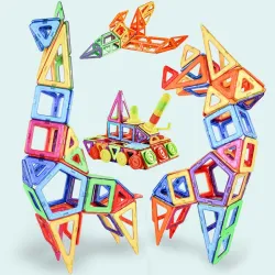 Magnetische bouwstenen - bouwset - groot formaat - educatief speelgoedConstructie