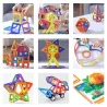 Magnetische bouwstenen - bouwset - groot formaat - educatief speelgoedConstructie
