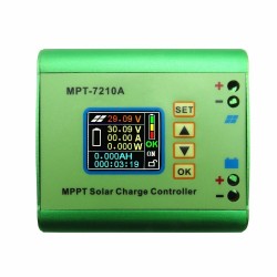 MPT-7210A - Aluminiumlegierung - MPPT-Solarpanel-Laderegler / LCD-Anzeige