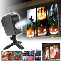 Halloween / Kerst holografische projectie - etalage - laser podiumlamp - spotlight - projectorProjectors