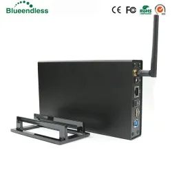 Aluminium externe behuizing - Nas WiFi-router - repeater - 300 mbps - HDD3.5 Sata naar USB 3.0-behuizingHDD behuizing