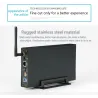 Aluminium externe behuizing - Nas WiFi-router - repeater - 300 mbps - HDD3.5 Sata naar USB 3.0-behuizingHDD behuizing