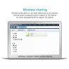 Aluminium externe behuizing - Nas WiFi-router - repeater - 300 mbps - HDD3.5 Sata naar USB 3.0-behuizingHDD behuizing