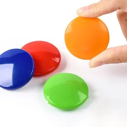 Ronde magneetknopen - koelkastmagneten - 10 stuksKoelkastmagneten