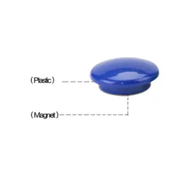 Ronde magneetknopen - koelkastmagneten - 10 stuksKoelkastmagneten