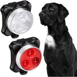 Hondenhalsbandlamp - LED - veiligheid - nachtwandelingHalsbanden en lijnen