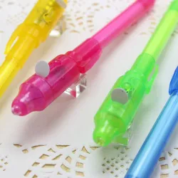 Onzichtbare inktbalpen - met UV-lichtPennen & Potloden