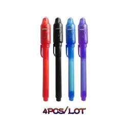 Onzichtbare inktbalpen - met UV-lichtPennen & Potloden
