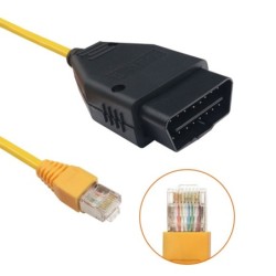 ENET Ethernet to OBD interface cable - ENET ICOM coding F-series - for BMWDiagnosis