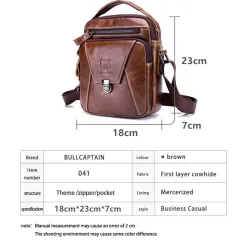 Vintage shoulder bag - genuine leatherBags