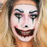 Tijdelijke Halloween tattoo - waterdichte sticker - clown mond - 12 stuksStickers