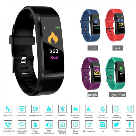 115 plus Smartwatch - Bluetooth 4 - Android - Herzfrequenz - Kalorienzähler