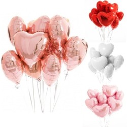 Folieballonnen - opblaasbaar helium - hartvorm - 45 cmBallonnen